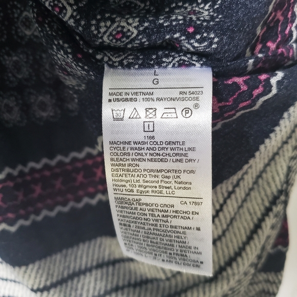 Gap patterned blouse - Picture 5 of 6